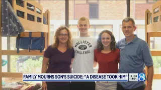 Family mourns son's suicide: "A disease took him"