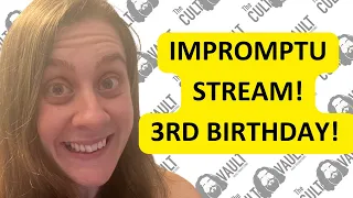 IMPROMPTU LIVE STREAM!