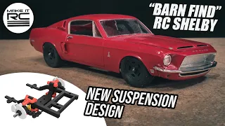 RC 1968 Shelby GT500 Build with New 3D Printed Front Suspension Prototype Part 1