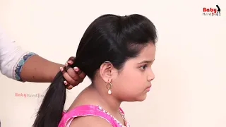 Simple and cute hairstyle for everyday | Easy Hairstyles For Girls | Hairstyles for baby girls