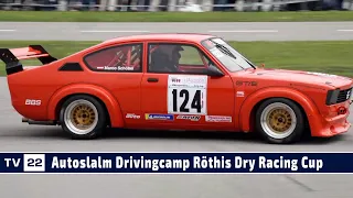 MOTOR TV22: Marco Schöbel mit seinem Opel Kadett C Coupe beim Automobil Slalom des RRCV in Röthis