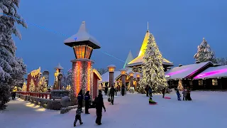 Christmas: Santa Claus Village 🦌🎅🎄 Rovaniemi Lapland Finland Arctic Circle home of Father Christmas