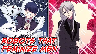 What happens when an AI robot changes men into women!? [Manga Dub]