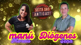 Manú morais e Diógenes sena