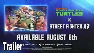 Teenage Mutant Ninja Turtles x Street Fighter 6 Official Trailer