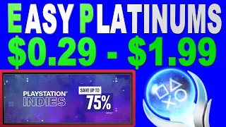 30 Easy Platinum Games under $2 | PSN Deals & Offers Games | Playstation Indies Sale 2021