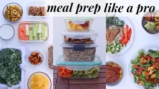 MEAL PREP HACKS - for flexible healthy eating