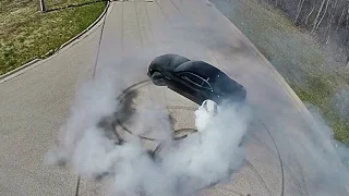 Chevy Camaro SS Burnout & Donut