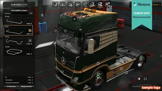 ETS2 Mercedes Benz Actros MP4 Tuning