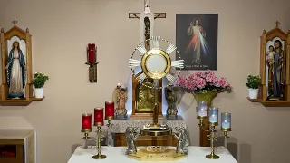 LIVE Eucharistic Adoration - Sisters of Divine Mercy