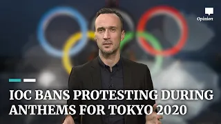 IOC bans protesting during anthems for Tokyo 2020