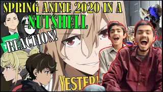 Spring Anime 2020 In A Nutshell REACTION | By Gigguk | MY FAV ANI-TUBER!!