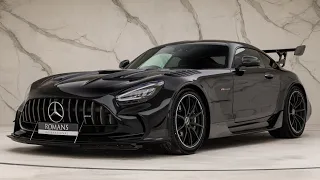 2022 Mercedes AMG GT Black Series - Obsidian Black - Walkaround & Interior | Romans International