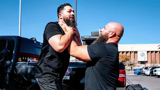 WORLDS BEST ARM WRESTLER gets EPIC elbow adjustment