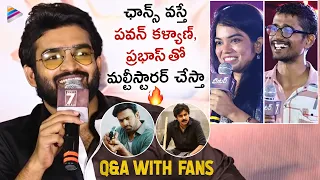 Kiran Abbavaram Q&A With Fans | Meter Trailer Launch | Athulyaa Ravi | Sapthagiri | Sai Kartheek