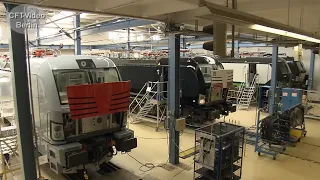 Vectron-Bau bei Siemens in München