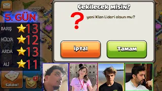 EN ÇOK YILDIZ ALAN KLANIN LİDERİ OLUR (7 Gün de Çekildi) Clash of Clans