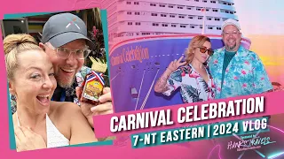 Carnival Celebration | Cruise Vlog & Food Reviews (March 2024)