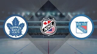 Обзор матча Торонто - Рейнджерс / MAPLE LEAFS VS RANGERS JANUARY 13, 2017 HIGHLIGHTS