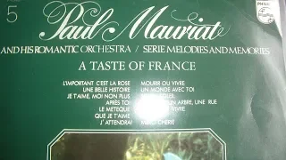 Paul Mauriat - Serie Melodies and Memories - Vol.5 - A Taste of France