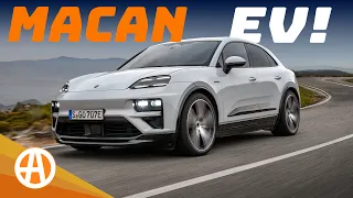 2024 Porsche Macan EV is Quiet but Quick