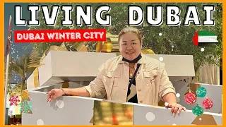 DUBAI VLOGMAS 2022 🧡 WINTER CITY (EXPO DUBAI) + PARENTS TRYING INDIAN FOOD || Me, myself & Irish