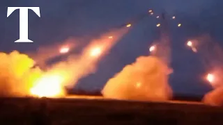 Ukraine releases video showing artillery fire near Bakhmut