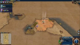 Game 5: Nubia Deity (Gifts of the Nile Scenario) (Civ 6) (Part 1)