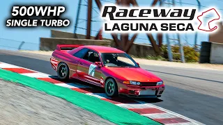 My R32 GTR's First Track Day: Laguna Seca