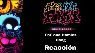 FnF and Homies Gang React to Crossed Out/indie Cross mod     | FOXER24YT