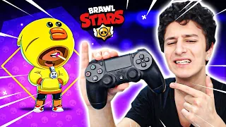 *GERÇEKMİŞ* PLAYSTATİON KOLUYLA BRAWL STARS OYNADIM!!