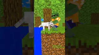 A Good Dog, But….😢😢😢 Sad Story 😭😭😭  -monster school- MINECRAFT ANIMATIONS #minecraft  #shorts