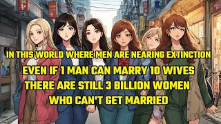 In This World Where Men Are Nearing Extinction, 1 Man Can Marry 10 Wives