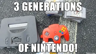 I BOUGHT 3 GENERATIONS OF NINTENDO, CHEAP! - Live Video Game Hunting Ep. 119