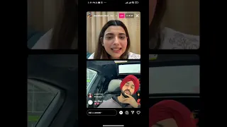 Diljit and Nimrat live 😍❤️ pyaar diyan gallan😂 instagram live | jodi movie