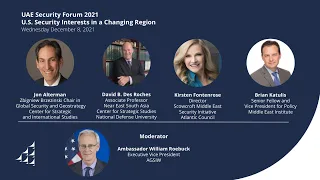 UAESF 2021 – U.S. Security Interests in a Changing Region