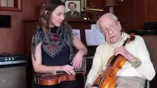 102 Year Old Hot Violinist, Harry Hall!