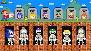 Mario R.I.P All Charracter in Super Mario Bros...Please Comeback (All Episode)