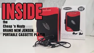 Inside the NEW Cheap 'N Nasty Jensen Cassette Player from Amazon