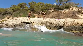 Majorca Nudist Beach Swim 🏝Platja Del Mago ✨🏝☀️