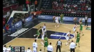 Serbia vs Lithuania 88-99 Highlights 3rd Place World Championship 2010 Men Basketball Turkey FIBA