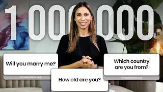 Answering Your Questions: My Age, Nose, Marriage, Background (1 Million Subscriber Milestone)