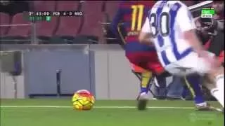 Goals - Barcelona 4-0 Real Sociedad - La Liga 2015/16