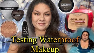 Extreme Testing Waterproof Makeup #L’Orealinfallible #Rimmellondon