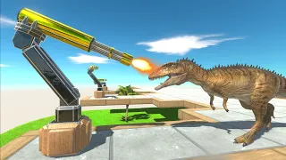 Machine gun challenge for all units - Animal Revolt Battle Simulator