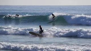 Declan Wyton enjoying the morning on a Big Z noserider