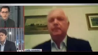 Экс глава украинской разведки дал интервью в трусах