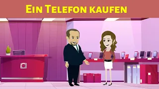 Deutsch lernen | Kaufen Sie ein Telefon | Handyshop | Gespräch in einem Handyladen