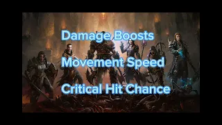 Diablo Immortal | Damage Buffs, Movement Speed and Crit Chance Mechanics Explained