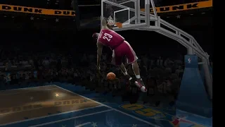 NBA LIVE 2005 SLAM DUNK CONTEST LEBRON JAMES, CARTER, McGrady, RICHARDSON